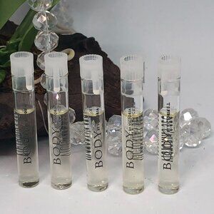 5x Victoria's Secret Body By Victoria Perfume Splash Vials - .03 oz - New - Rare